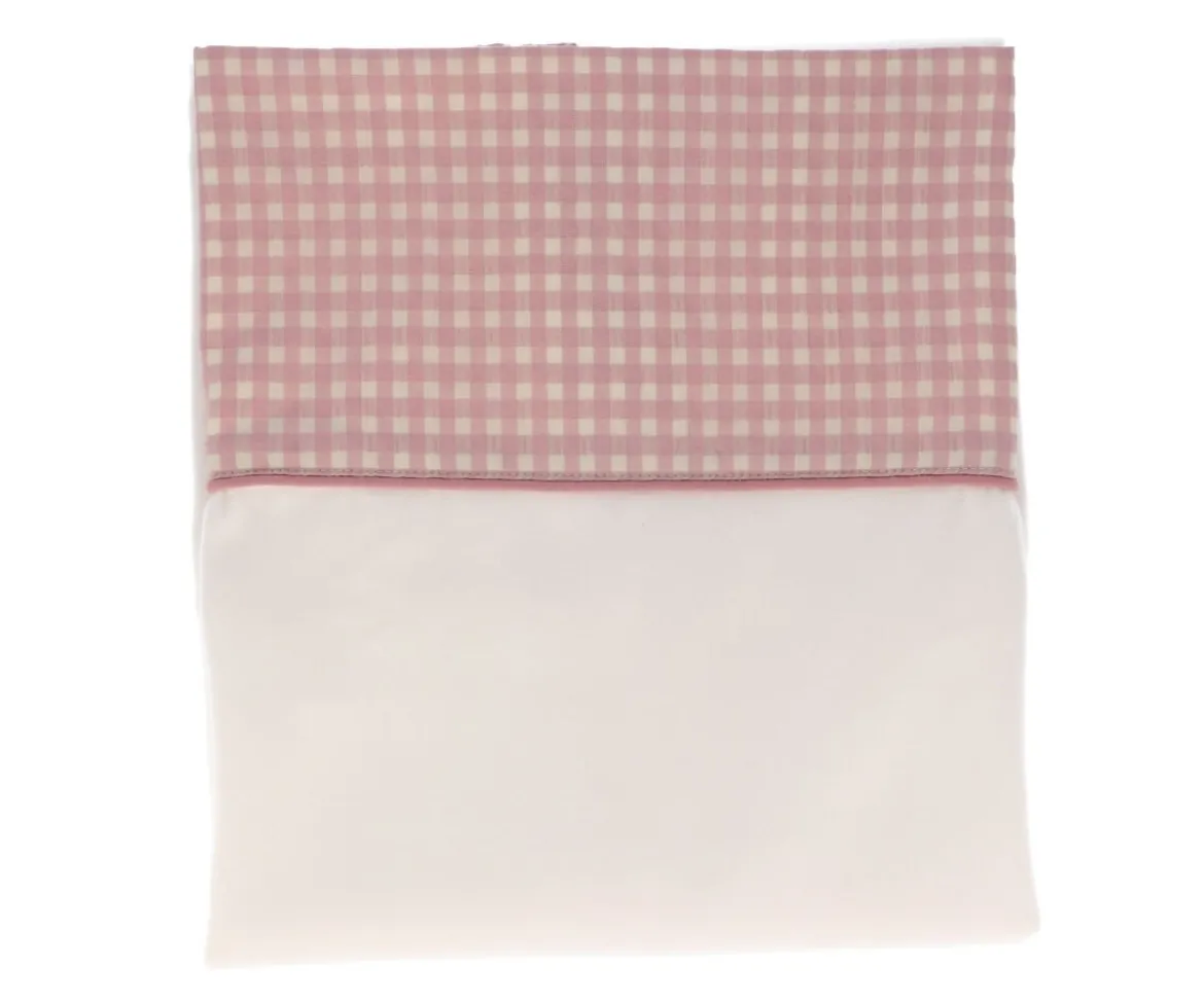 Manta Vichy Rosa Personalizable