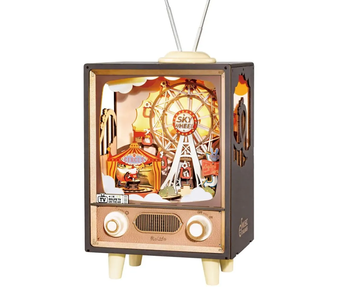 Maqueta a Escala Caja de Música Sunset Carnival