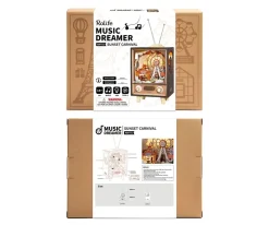 Maqueta a Escala Caja de Música Sunset Carnival