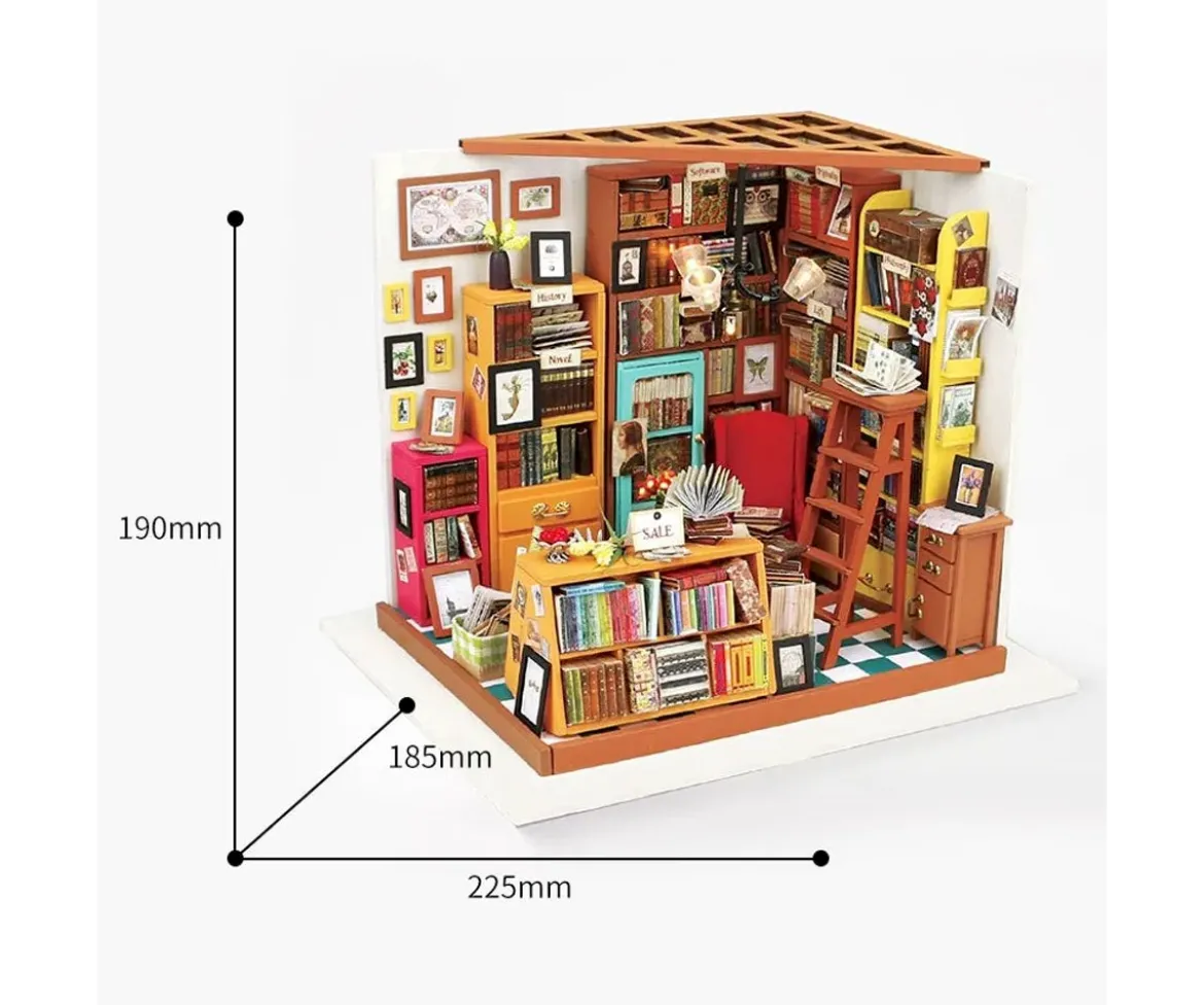 Maqueta a Escala Estudio de Sam DIY