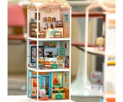 Maqueta a Escala Tienda Suministro de Energía