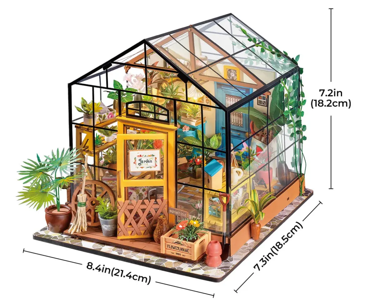 Maqueta en Miniatura Cathy's Flower House