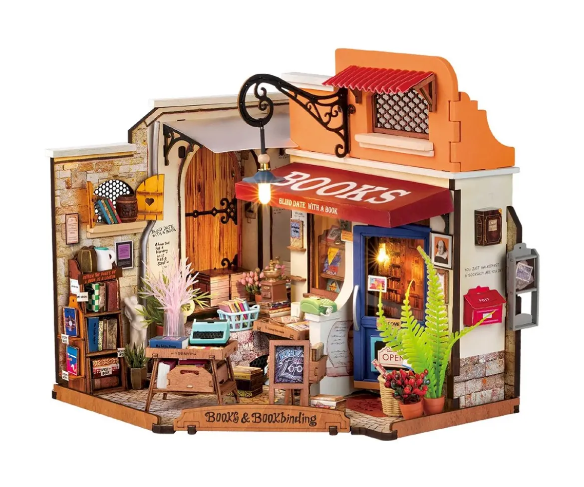 Maqueta en Miniatura Corner Bookstore