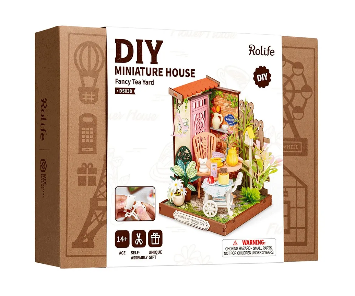 Maqueta en Miniatura Fancy Tea Yard
