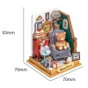 Maqueta en Miniatura Holiday Living Room