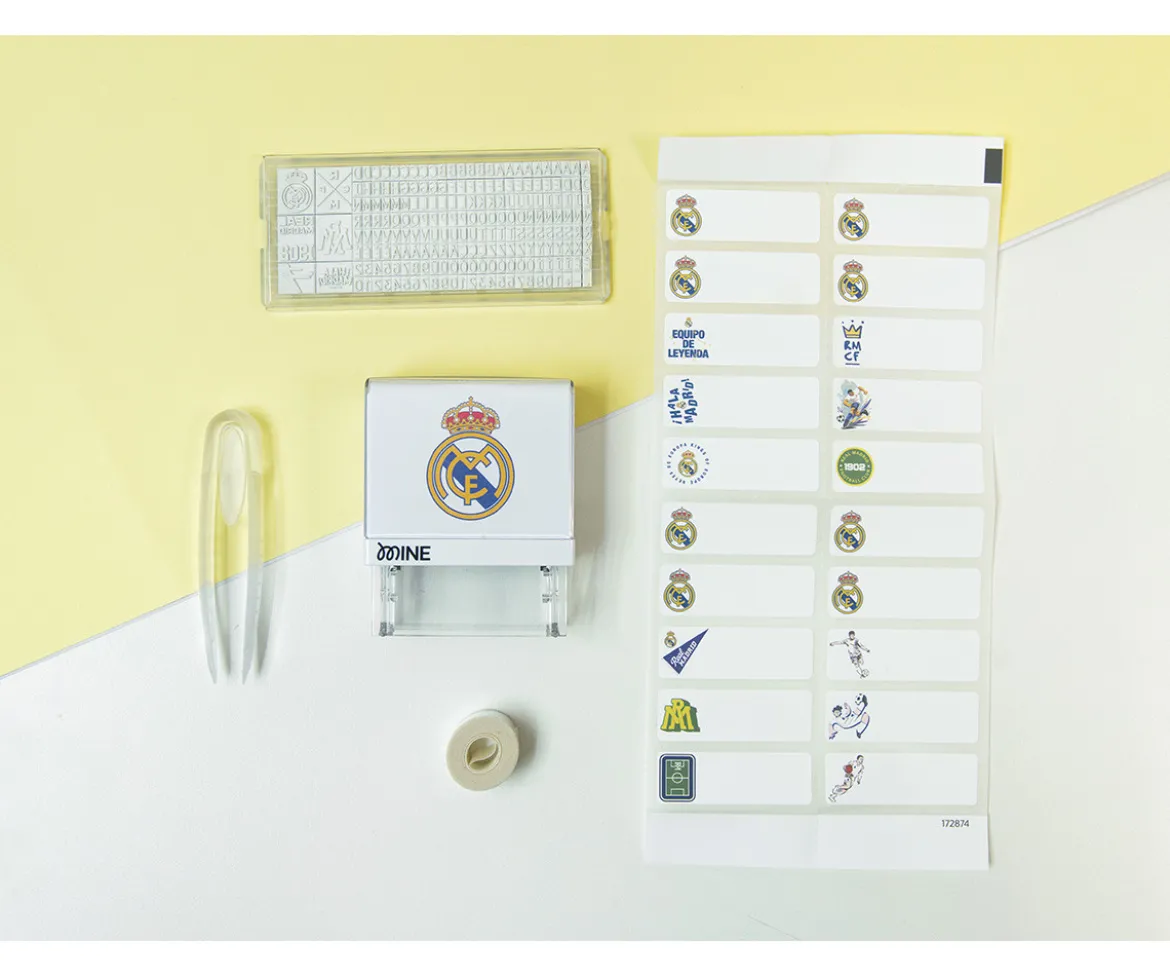 Marcador de Ropa DIY Real Madrid