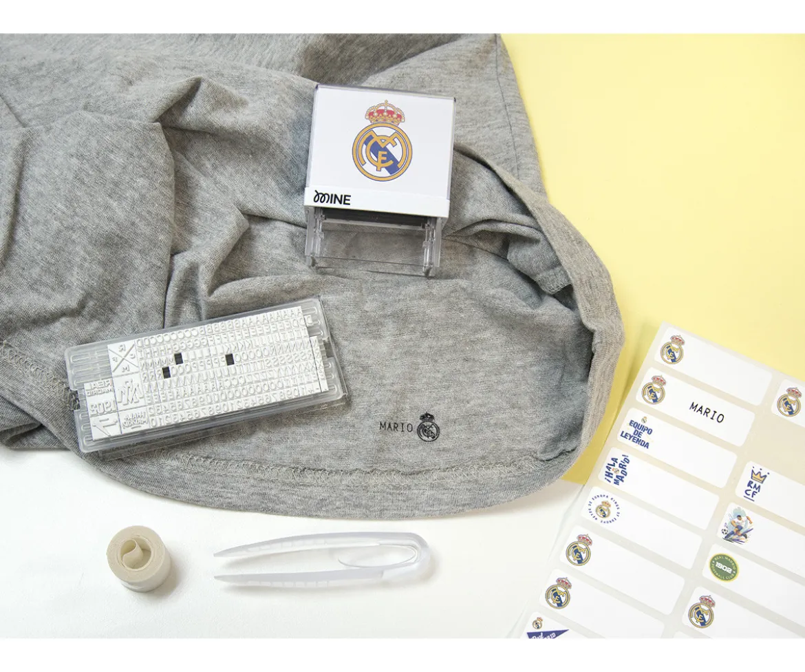 Marcador de Ropa DIY Real Madrid