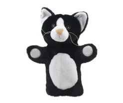 Marioneta Eco Cat Blanco y Negro