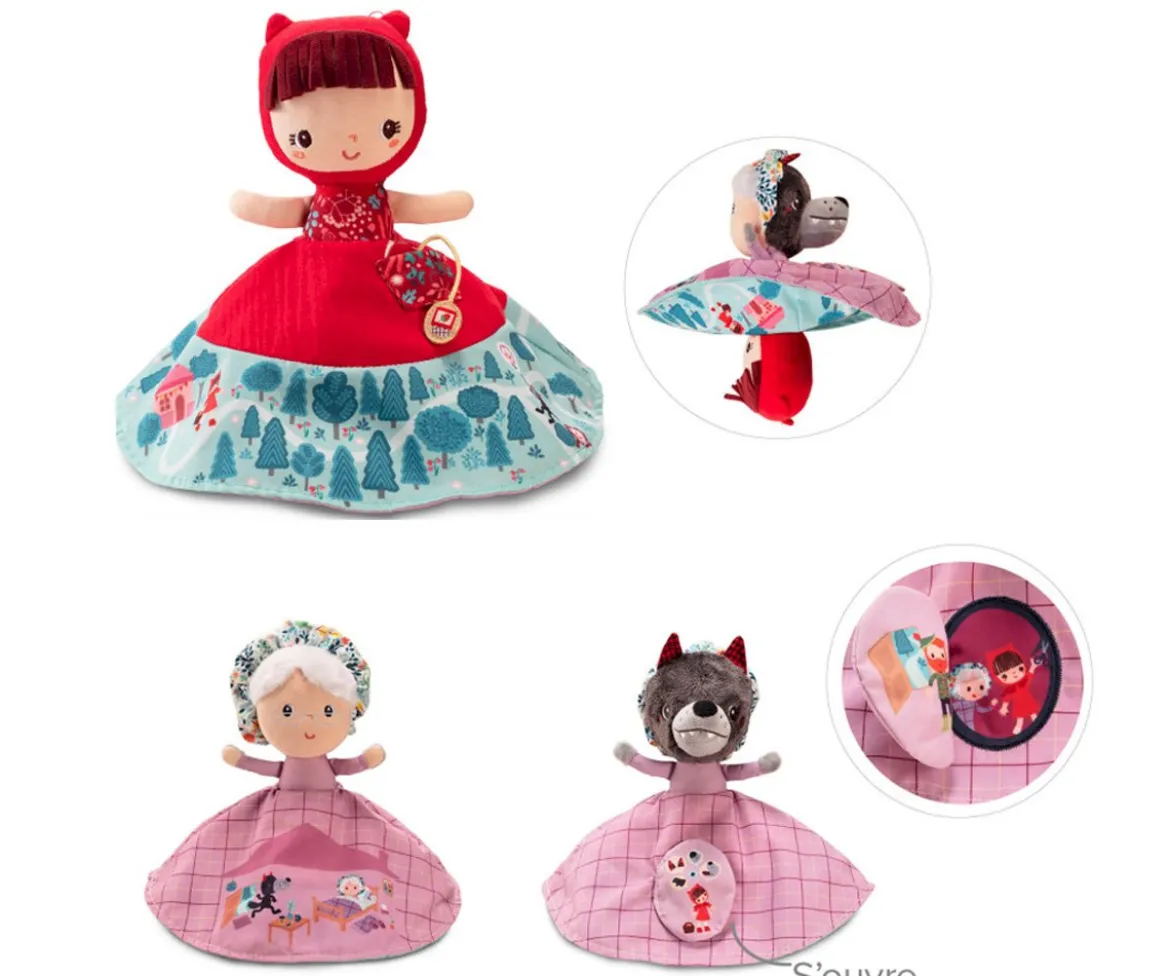 Marioneta Reversible Caperucita Roja
