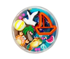 Masa Sensorial Build a Beach Surprise Pot
