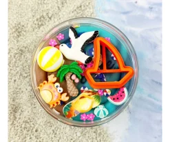 Masa Sensorial Build a Beach Surprise Pot