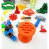 Masa Sensorial Build It Construction Play Pot