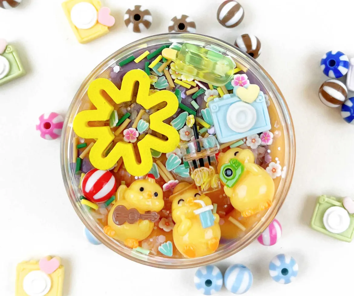 Masa Sensorial Duckies on Holiday Surprise Pot