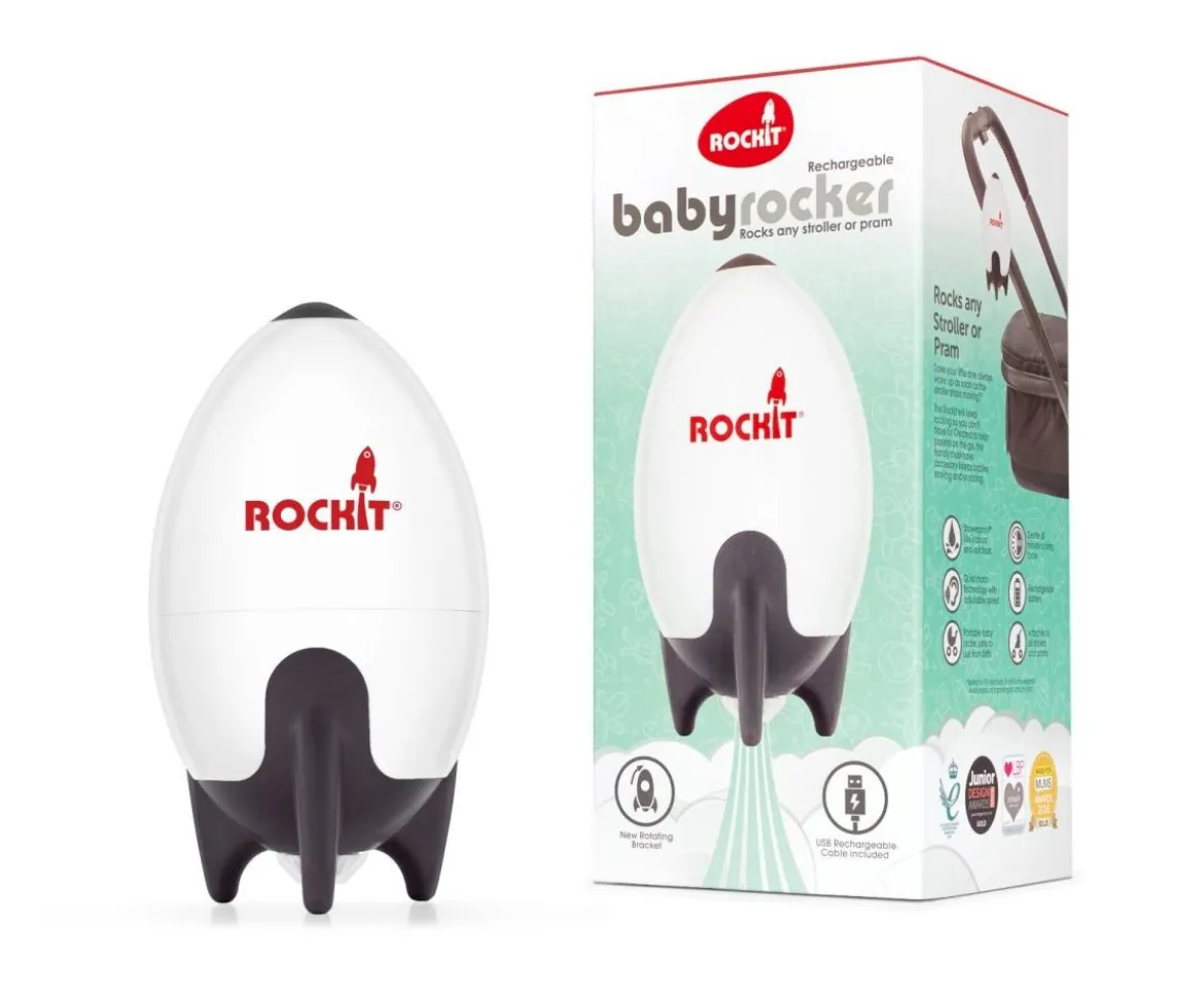 Mecedor Carro Bebé Rockit Recargable