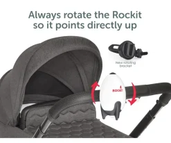 Mecedor Carro Bebé Rockit Recargable