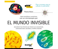 Microscopio Levenhuk LabZZ M101 Azul + Libro Educativo