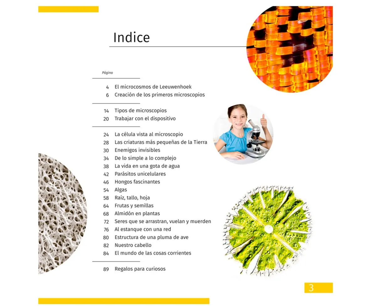 Microscopio Levenhuk LabZZ M101 Azul + Libro Educativo