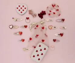5 Mini Clips Heart Clic Clacs