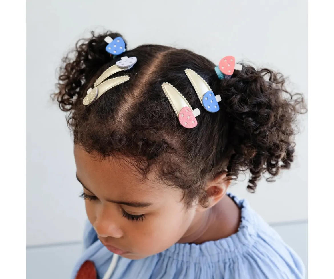 5 Mini Clips Toadstool Mabel