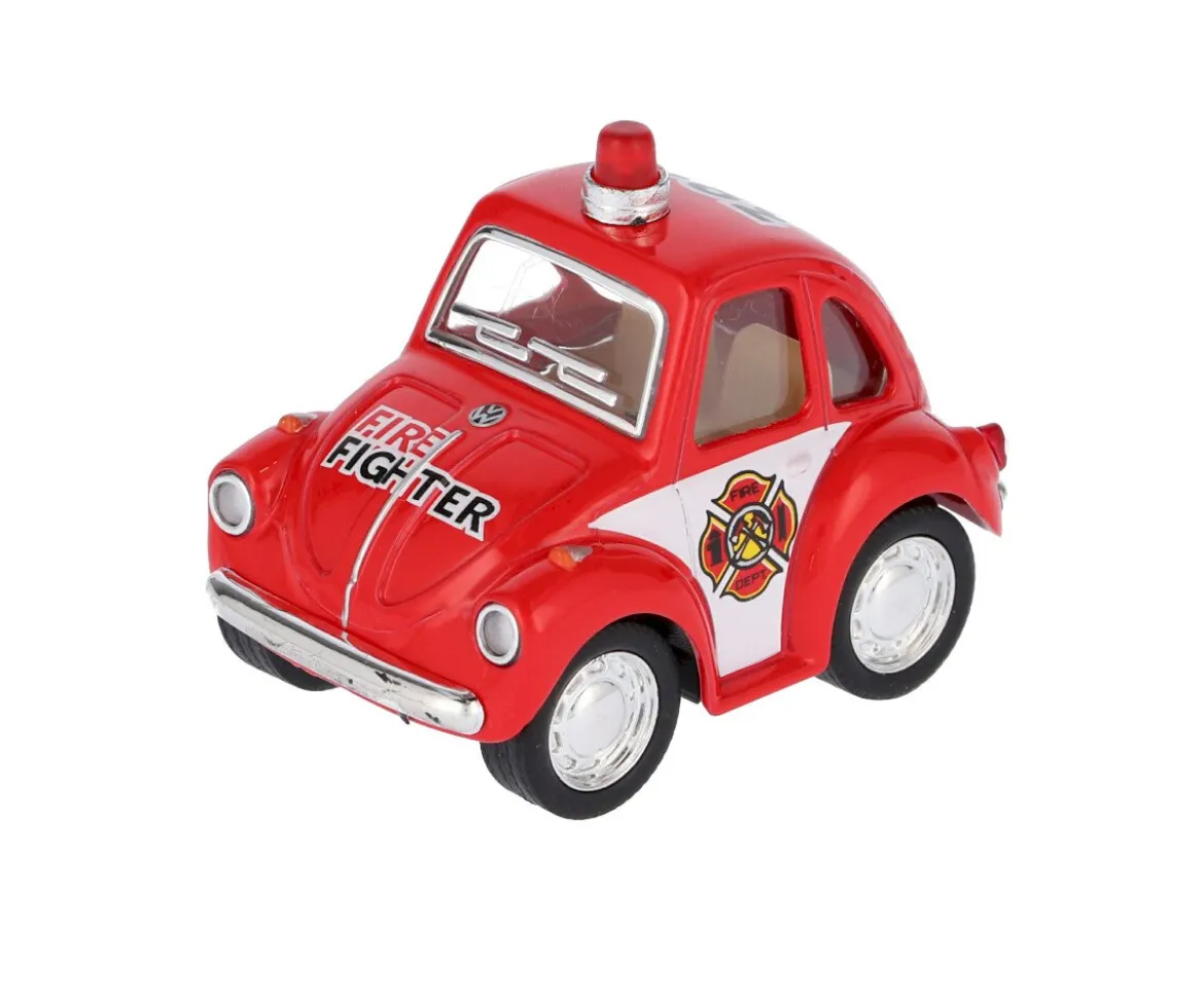 Mini Coche Bomberos Rojo
