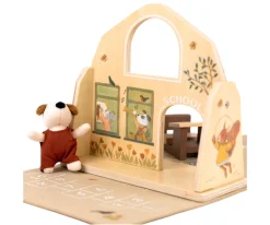Mini Escuela de Madera Mini Friends