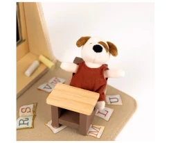 Mini Escuela de Madera Mini Friends