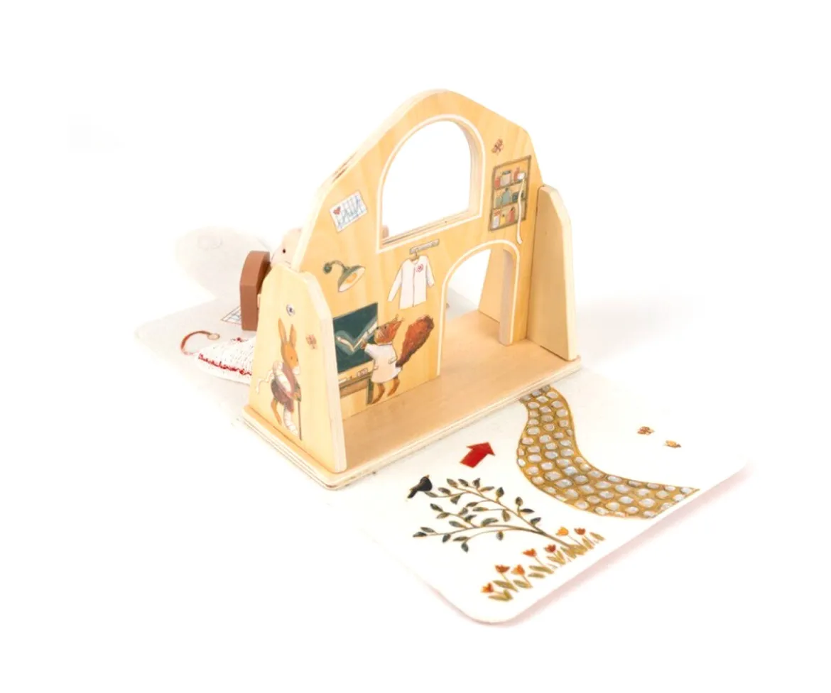 Mini Hospital de Madera Mini Friends