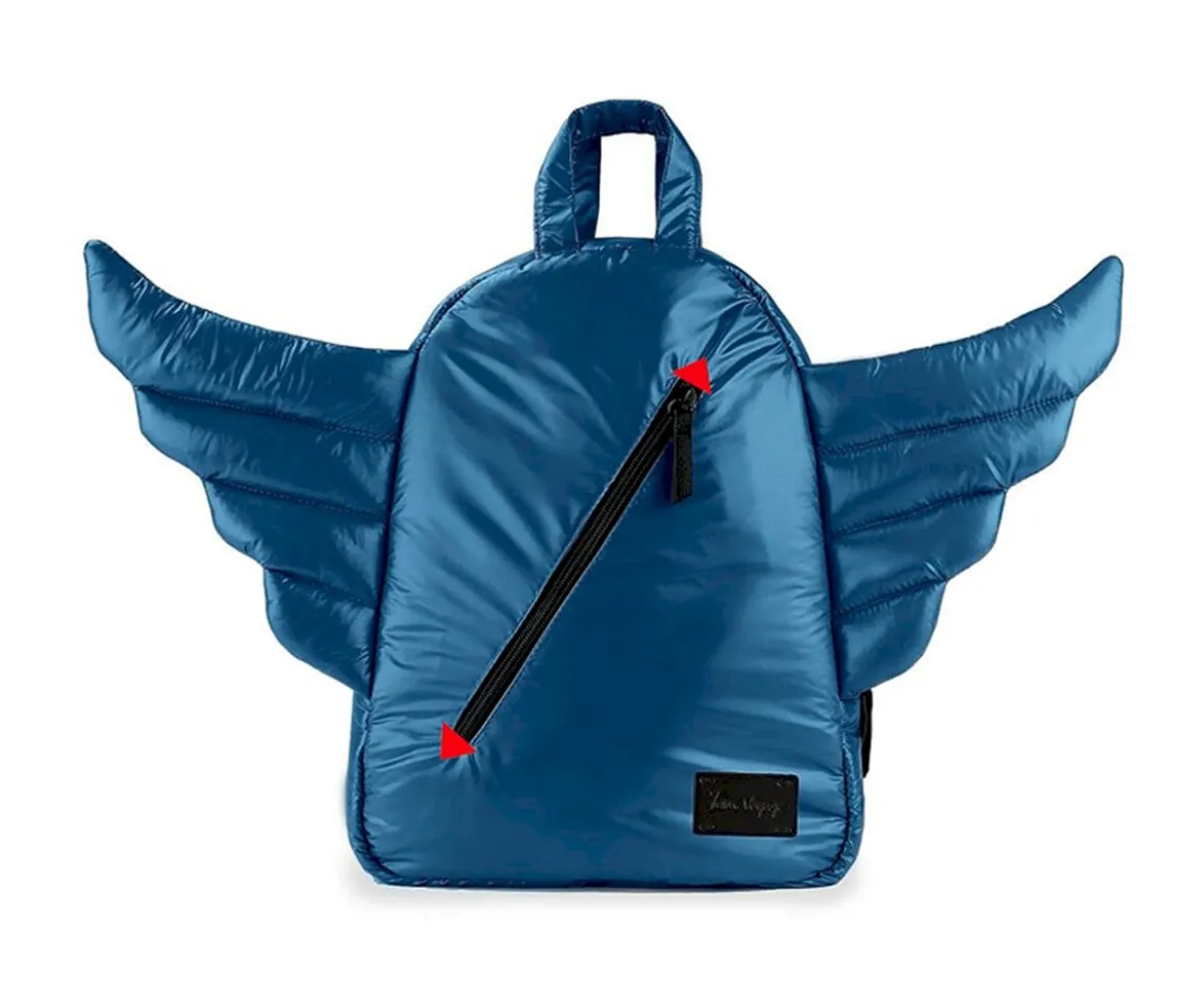 Mini Mochila Wings Azul