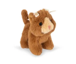 Mini Peluche Baby Animals Brown Cat
