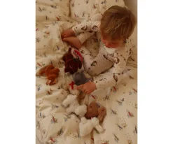 Mini Peluche Baby Animals White Bunny