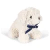 Mini Peluche Baby Animals White Dog