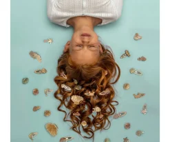 8 Mini Pinzas de Pelo Mermaid