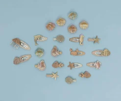 8 Mini Pinzas de Pelo Mermaid