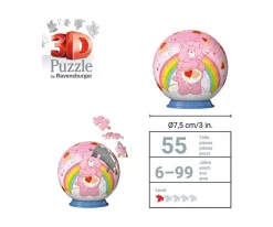 Mini Puzzle 3D Care Bears