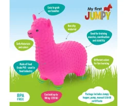 Mi Primer Jumpy Llama Rosa