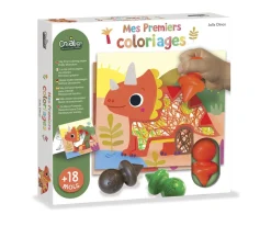 Mis Primeras Obras de Arte dinosaurios para Colorear