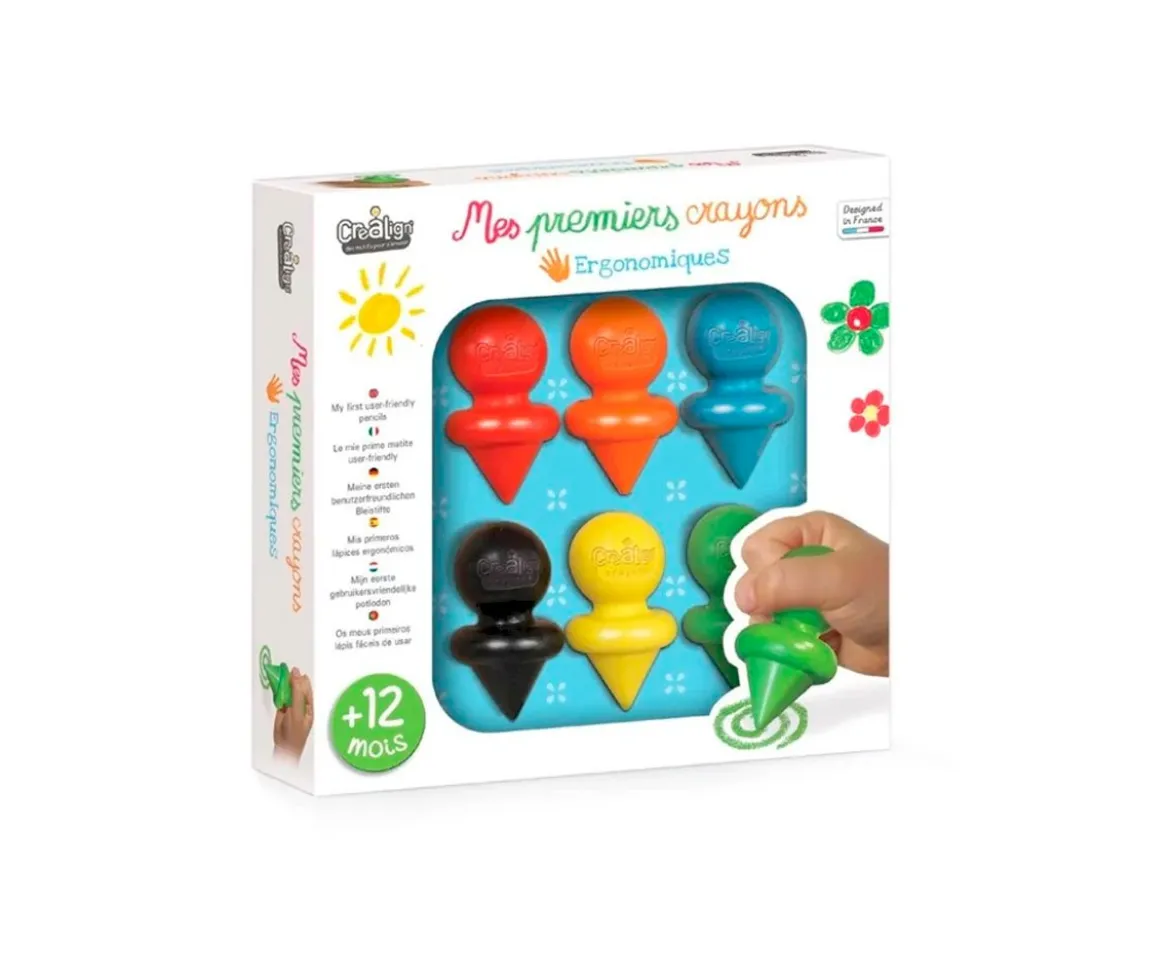 Mis Primeros 6 Lápices de Cera