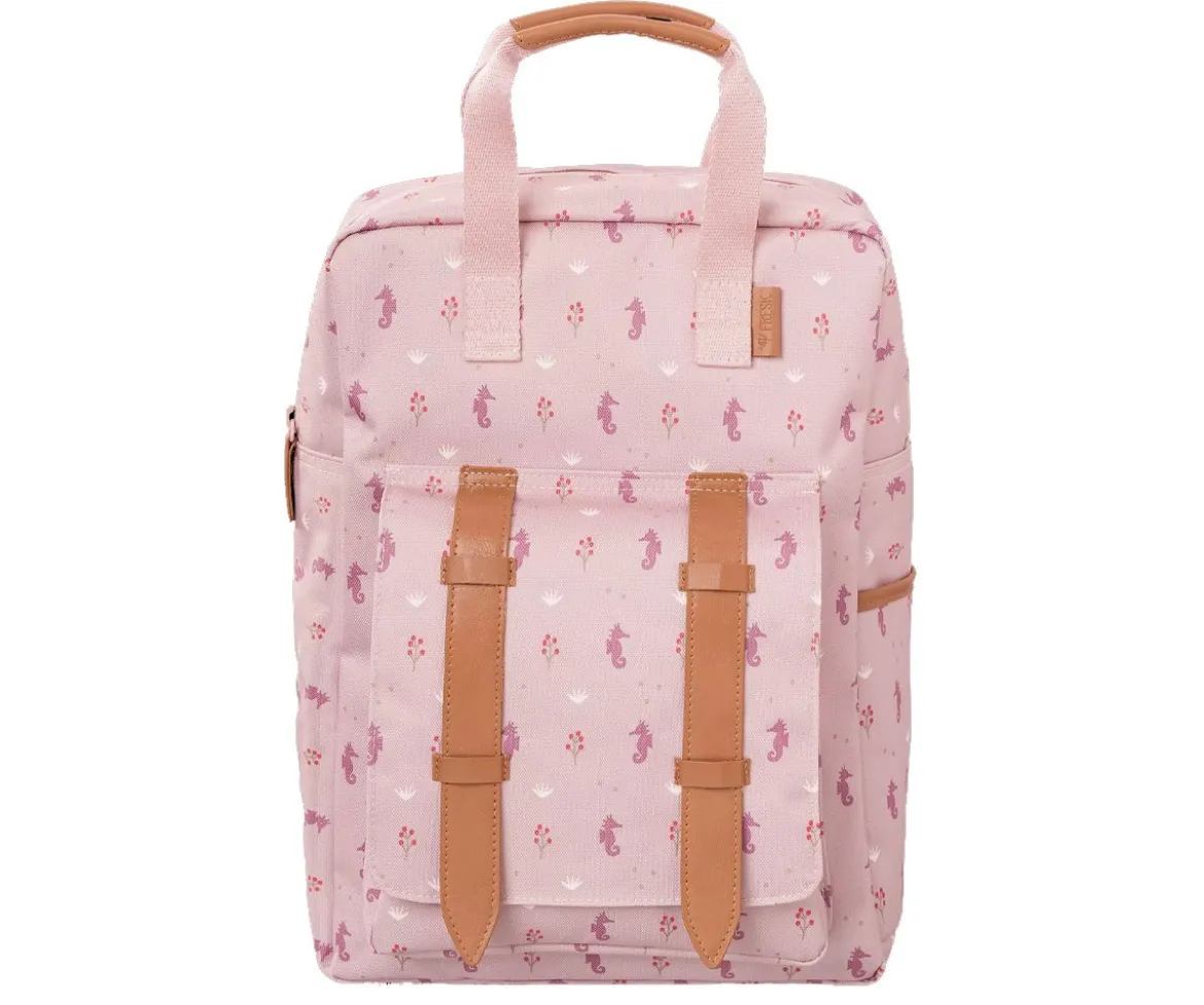 Mochila Colegio Caballito de Mar Personalizable