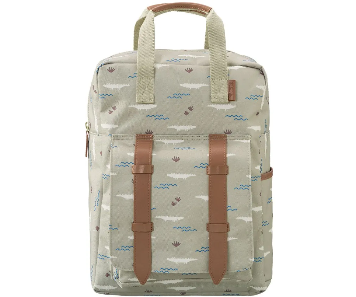 Mochila Colegio Cocodrilo Personalizable