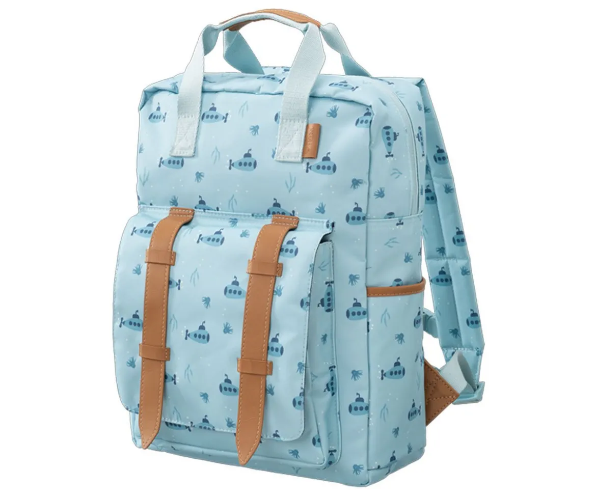 Mochila Colegio Fresk Grande Submarine Personalizable