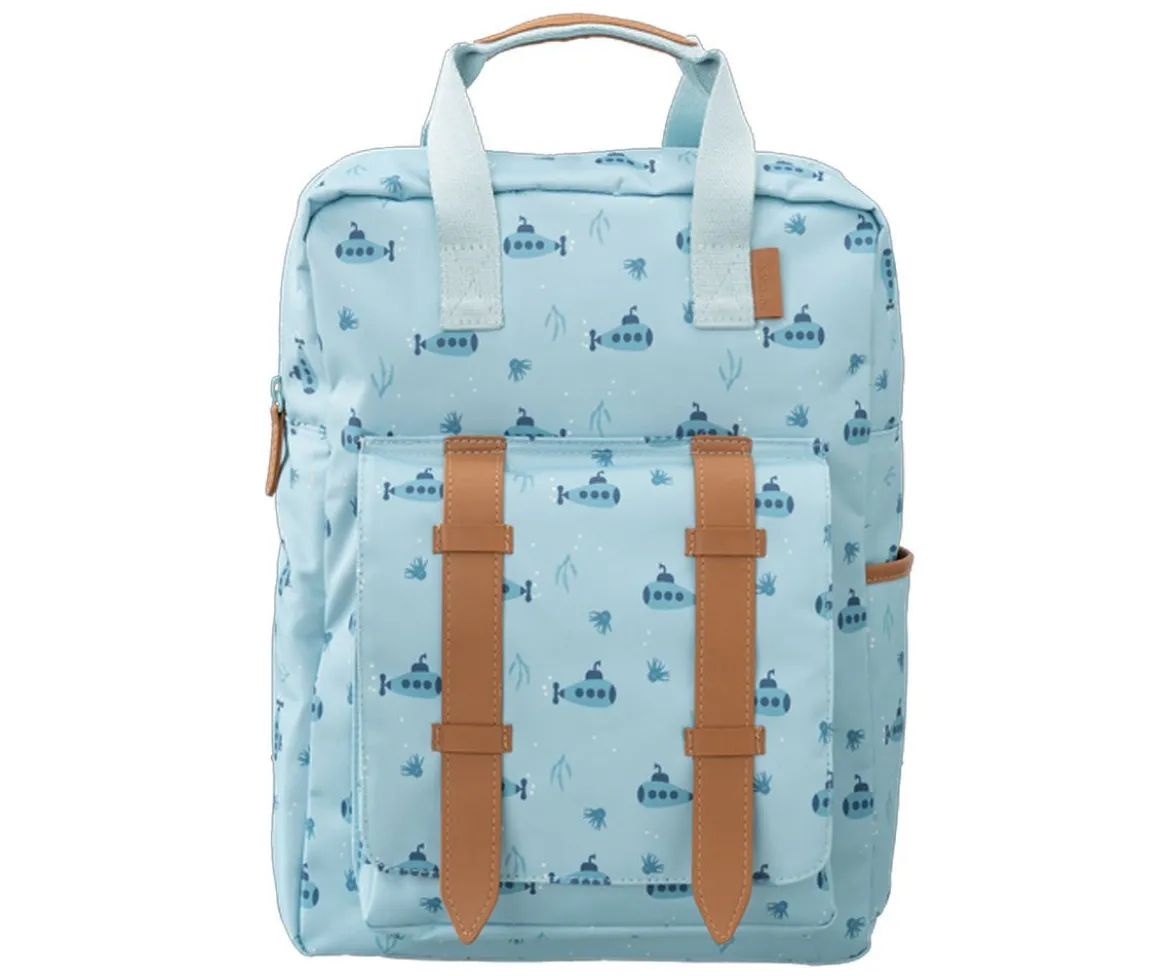 Mochila Colegio Fresk Grande Submarine Personalizable