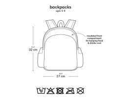 Mochila con Bolsillo Térmico Animal Friends