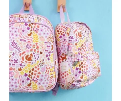 Mochila con Bolsillo Térmico Flower Garden