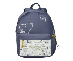Mochila Escolar Adaptable a Carro Snoopy Personalizable