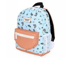 Mochila Escolar Blue Island Personalizable