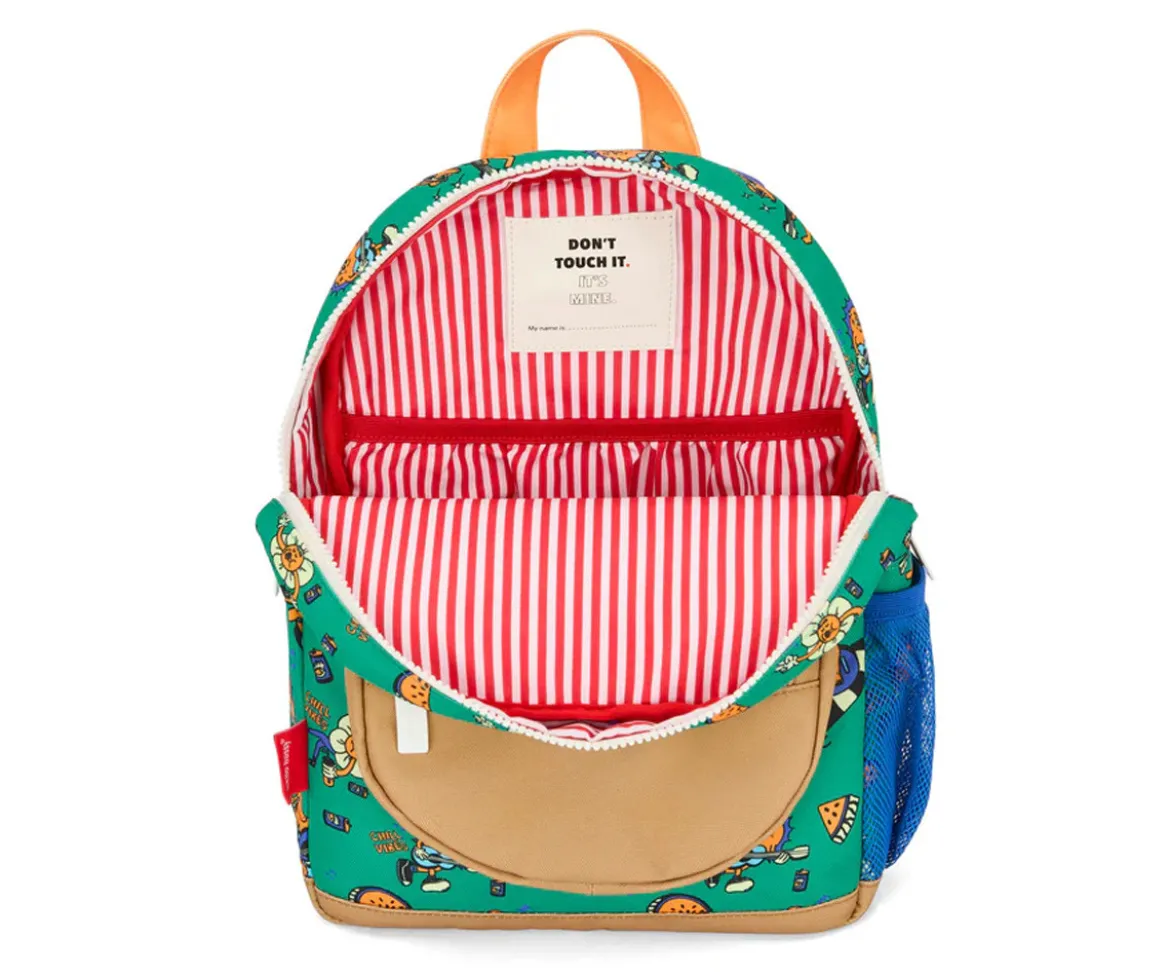 Mochila Escolar Chill Vibes Personalizable