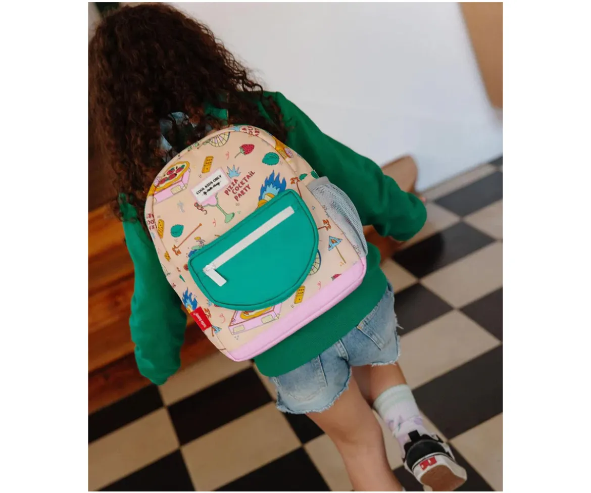 Mochila Escolar Cocktail Party Personalizable