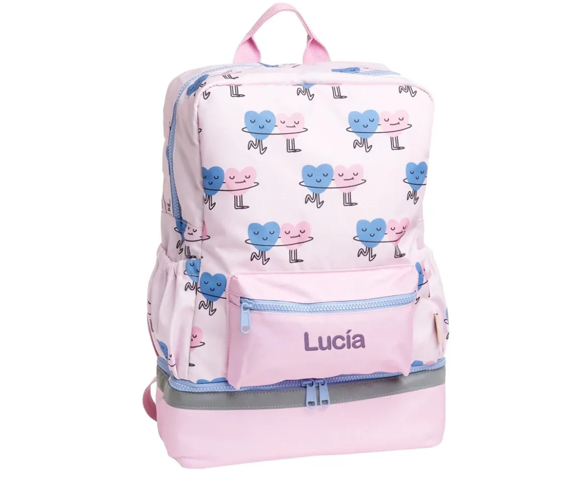 Mochila Escolar con Compartimento Térmico Dancing Hearts