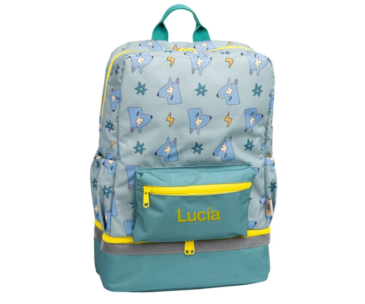 Mochila Escolar con Compartimento Térmico Funky Dogs Personalizable