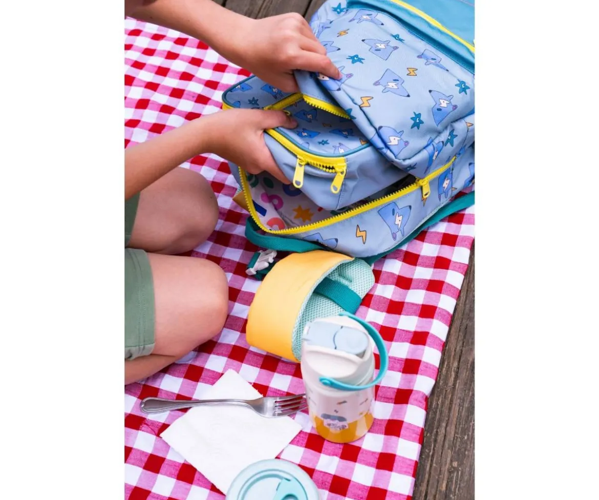 Mochila Escolar con Compartimento Térmico Funky Dogs Personalizable